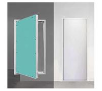 Puerta de Inspección Panel De Acceso Para Pladur Con Marco De Aluminio, Puerta De Acceso Oculta De Placa De Yeso, Trampilla De Servicio Empotrada Para Paredes Y Techos(80x180cm/31.5x70.9in)