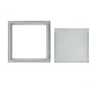 Puerta de inspección resistente al fuego con aleación de aluminio galvanizado, perfecta para necesidades modernas de acceso de mantenimiento (200 x 200 mm)