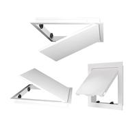 Puerta de Inspección Trampilla 150x150mm 300x300mm 600x600mm Tapa Cuadro Electrico y Contador Luz, Panel de Acceso para Pladur y Pared Cubre Cuadros Eléctricos de Interior Montaje a Ras(500 * 500mm)