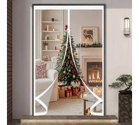 Puerta de Invierno 245 x 212 cm Protección Contra El Frío, Impermeable, Resistente Al Viento, Aislante Térmico Cortina Térmica, Cortina Térmica para Estar Balcón Sala, A