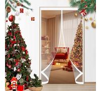 Puerta de Invierno 80 x 95 cm Prueba de Viento Impermeable, Aislante Frio y Calor en Transparente Cortina de Aislamiento Magnético para Estar Balcón Sala, A