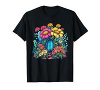 Puerta de jardín Secreta Wildflower Fantasy Cottagecore Camiseta