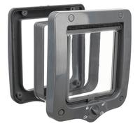 Puerta de liberación de 4 vías con túnel 20 × 22 cm gris