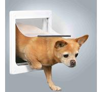 Puerta de libre paso 2 vías XS-S 25 × 29 cm blanca