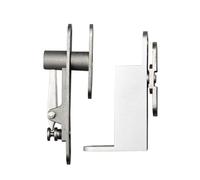 Puerta De Madera Giratoria 360, Bisagra Eje Superior E Inferior, Cierre Posicionamiento, Invisible, Oculta Cielo Y Tierra Estable, Bajo Nivel De Ruido