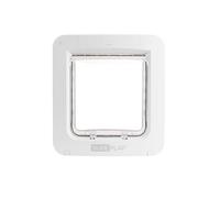 Puerta de Mascotas SureFlap Connect Sure Petcare, Lector de Microchip y Placas de identificación RFID; aplicación móvil y hub; Necesita 4 Pilas C (no Incluidas); Puertas, Ventanas y Paredes; Blanca.