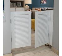 Puerta de media cintura con cierre automático, diseño vintage de columpio, para bar y cocina