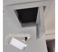 Puerta de panel de acceso al techo de 18 x 32 pulgadas, escotilla de inspección abierta para ático, pared y fontanería, cubierta de acceso de tamaño personalizado para una fácil inspección y