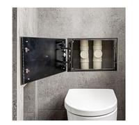Puerta de panel de acceso de acero resistente con mecanismo de clic, cubierta de pared extraíble con bisagras para paneles de yeso, fontanería y acceso eléctrico, diseño empotrado
