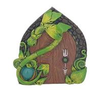 Puerta de para pared, puerta de jardín de gancho accesorios | Colorido Hada Casa Accesorios Místico Miniatura Ornamento Fantasía Sorchizado Fantasía Exterior