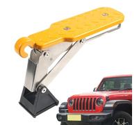 Puerta De Paso Para El Acceso Al Techo Del Coche - Gancho De Coche Plegable, Pedal De Retenedor De Techo | Fase De Retenedor De Aleación De Aluminio, Acceso Al Overlandés Ajustable, Herramienta De