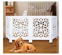 Puerta de pie para Mascotas, Puerta para Perros Interior, Puertas para Perros, Puerta de Madera para Perros, Puerta de Perro Independiente, Puerta para Perros, Puerta para Mascotas, estación de