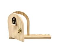 Puerta de protección de enchufe, material ecológico, 24 x 15,5 cm, protector de enchufe de madera, protector de enchufe eléctrico decorativo, colocación versátil, para propietarios de viviendas, niños