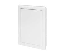 Puerta de revisión blanca 20 x 25 cm plástico ABS 200 x 250 mm Revisión Puerta de mantenimiento Puerta de mantenimiento Tapa de limpieza Apertura de mantenimiento DT 13