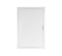 Puerta de revisión de 200 x 300 mm, 20 x 30 cm, plástico para paneles de yeso, tapa de mantenimiento, color blanco, apta para ambientes húmedos, tapa empotrada