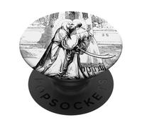 Puerta de San Joaquín y Ana, Arte católico Vintage Tradicional PopSockets PopGrip Adhesivo