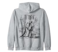 Puerta de San Joaquín y Ana, Arte católico Vintage Tradicional Sudadera con Capucha