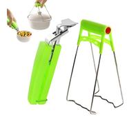 Puerta de sartén caliente-2pcs de acero inoxidable Retriever de la anti-scalding, panorámica resistente al calor | Asegure la toma de enchufe para calientes, ollas, sartenes, a