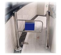 Puerta de Seguridad batiente, Puerta batiente de Seguridad con Resorte, Puerta unidireccional de Cierre automático para pasillos de 20 a 34 Pulgadas de Ancho, Puerta de Acceso Segura para ni