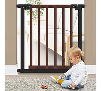 Puerta de Seguridad para Las Puertas de la Escalera de Ajuste de la Presión de la Valla Protectora de la Mascota de Maderaiza, Cerrar Automáticamente Las Puertas Del Paseo a Través de Las Puertas Y La