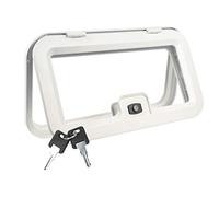 Puerta de servicio para caravanas y autocaravanas | 3 tamaños a elegir | blanco | incluye cierre | solapa de almacenamiento (595 x 315 mm)