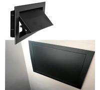 Puerta de Techo con trampilla, Panel de Acceso metálico con pestillo táctil, Puerta de Acceso para Paneles de Yeso Negros para Pared y Techo, tamaños de 6 a 36 Pulgadas, inspección de áticos