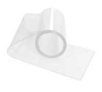 Puerta de Tiras para Caseta de Chalet para Perro, Cortina de Tiras de Plástico Transparente 3,2m x 20cm para Proyecto de Bricolaje, Cortina de Fleje de PVC Elástica Industrial