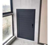 Puerta Decorativa De Acceso A Ático, Panel De Acceso Para Paneles De Yeso, Cubierta De Trampilla De Ático De Aluminio Con Manija De Puerta, Para El Hogar, Sótano(Grey,60 * 100cm/23.6 * 39.4in)