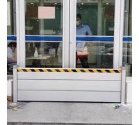 Puerta deflectora Desmontable de Control de inundaciones de 60 cm de Altura, barreras de Defensa contra inundaciones Reutilizables y fáciles de Instalar, Solapa Anti-inundaciones para Puerta