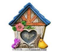 Puerta del árbol del jardín de al aire libre | Artesanía de en miniatura para el patio de la casa | de jardín de madera para la parte inferior de los árboles, para crear exquisitos jardines de para ni