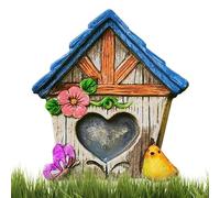 Puerta del árbol del jardín de al aire libre - Artesanía de en miniatura para el patio de la casa,Puertas de de madera para decoraciones de árboles, paredes de habitaciones para niños, cercas de jardí