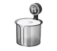 Puerta del Baño - De Transparente, Contenedor De Tela Autoadhesiva, Elegante Organizador De Baño, Almacenamiento De Rodillo Minimalista | Solución Montada En La Pared para Baño CAM