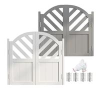 Puerta Del Café Puertas Basculante De Madera, Puertas Oscilante W 60-160cm H 100cm Puerta Vaiven De Doble Interior Para Partición De Barra(Gris,117 cm X 100cm)