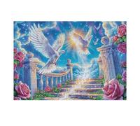 Puerta del Cielo Blanco Puzzles 300 Piezas DIY Creativo Rompecabezas Familiar para Toda La Familia Juguete Educativo Aliviar Estrés Decorativo 300 PCS