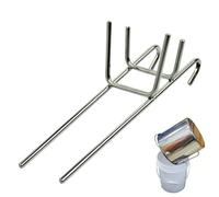 Puerta del cubo del - Soporte agitador de acero inoxidable | Soporte de vertido fácil de Honeys, Herramienta de apicultura de calidad de exportación para laboratorio doméstico, equipo para y