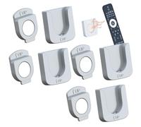 Puerta del mando a distancia - Organizador de pared magnético, portacarretes adhesivos | autónomo compacto diseñado para mantener los mandos fácilmente accesibles en casa, escuela, hotel o áreas d