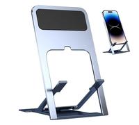 Puerta Del Teléfono Ajustable - Soporte -ángulo Plegable Para Smartphone, Tablet | Diseño De Disipación De Calor, Base No Slip, Soporte De Escritorio Compacto Para Visualización