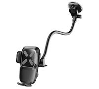 Puerta del teléfono del coche -Coche para soporte de teléfono móvil, soporte de teléfono automotriz taza de audio de brazo largo un automóvil grueso y ajustable para los paneles de teléfono celular