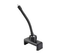 Puerta del teléfono ligera con anillo LED, fácil instalación, abrazadera ajustable, diseño flexible, material premium, pero ligero con soporte para abrazaderas de metal para transmisión en directo,