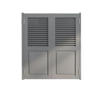 Puerta divisoria de madera de media cintura, valla de cierre automático, con bisagras de acero inoxidable, for decoración del hogar, entrada de bar y restaurante(Style 2,100x101-110cm)