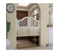 Puerta doble oscilante de madera maciza con bisagras para partición interior de puerta, pasillo o entrada de cocina