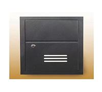 Puerta empotrada para buzón de correo SC1GH, barnizada color gris fundición