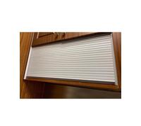 puerta enrollable para armario de cocina, Equipo blanco de la puerta corredera del tambor for tamaños múltiples guardarropa gabinete(55x75cm (22x30in))