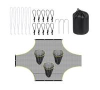 Puerta Equipo de Entrenamiento Fútbol Objetivos Hoja Con Zonas de Clasificación Grabaciones Practicar Golpe Neto Gate Neto Configuración Rápida Objetivo