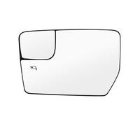 Puerta Espejo Retrovisor Cristal Para Ford F 150 F150 2004 2005-2014 Pickup Espejo Lateral Calefactado Espejo Retrovisor De Repuesto BL3Z17K707D(11-14 Left)