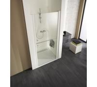 Puerta giratoria HSK Exklusiv con elementos divididos para nicho 403090, 90cm, bisagra a la derecha, altura: 200cm, 403090-R-ST-50edelglas, Cabinas de ducha: Colores estándar: ESG transparente con vid