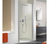 Puerta giratoria HSK Exklusiv para nicho, tamaño: 75 x 200 cm, tope a la derecha, 401075-R-ST-50edelglas, Cabinas de ducha: Colores estándar: ESG transparente con vidrio precioso