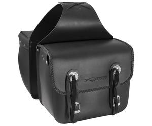 Puerta Herramientas Bobber Bolsa Negro Custom Chopper Moto Saddle bag