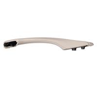 puerta interior derecha manijas Para BMW Para F10 Para F11 Para F18 Para Serie 5 2010-2017 Tirador Moldura Interior Puerta Coche Trasero Si(Off-white)