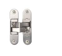 Puerta invisible con bisagra cruzada oculta ajustable
